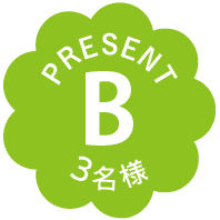 PRESENT｜B｜3名様